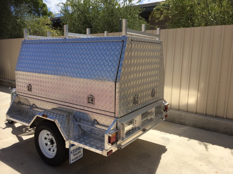 TRADESMAN ALUMINIUM CANOPY TRAILER - Kessner Trailers | Trailer Sales ...