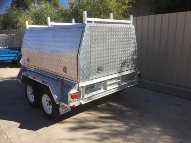 Tradesman Aluminium Canopy Trailer - Kessner Trailers 