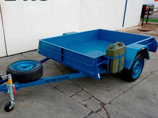 Australian Made Painted Commercial Trailers