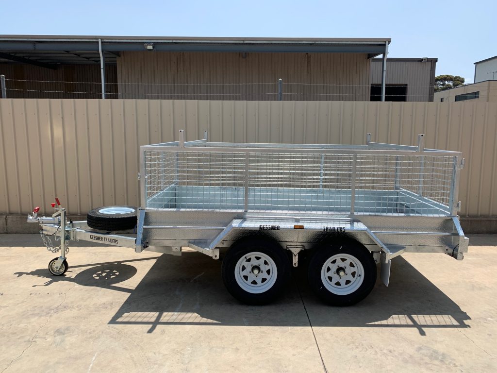 1999 KGS- HEAVY DUTY TANDEM + CAGE - Kessner Trailers | Trailer Sales ...