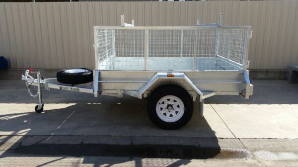 1500KGS - COMMERCIAL SINGLE + BRAKES + RAMPS + CAGE - Image 6